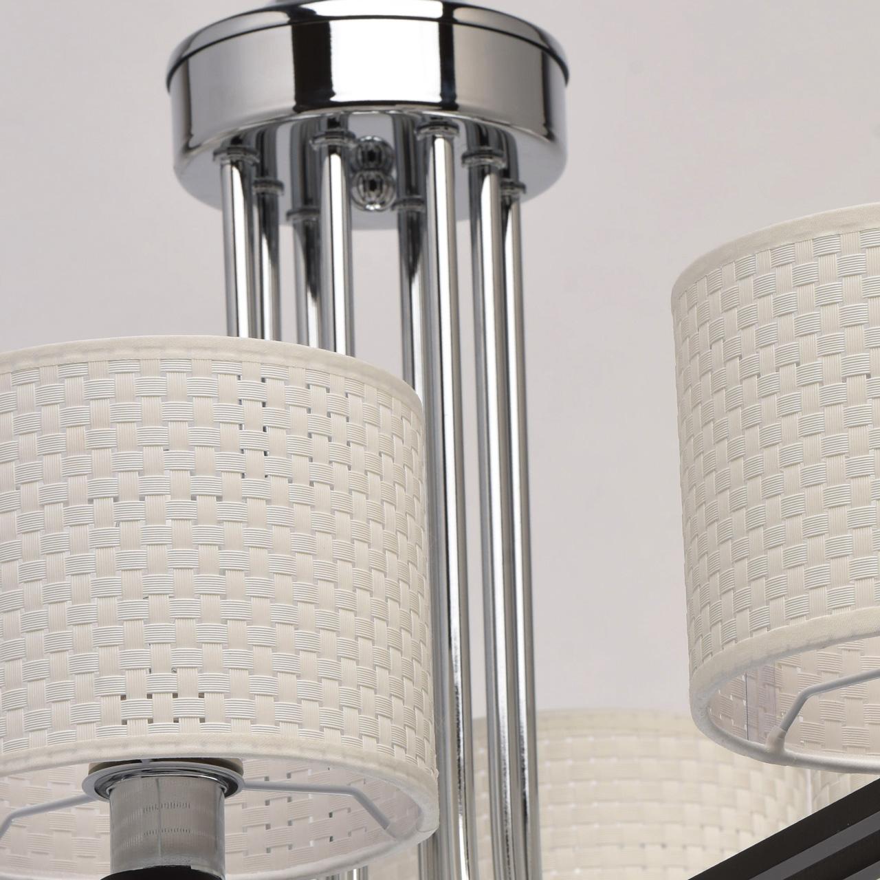 Подвесная люстра MW-Light Форест 1 693010208 MW-LIGHT ДИЗАЙНЕРСКИЕ, ФОРЕСТ 187039 Кремовый  - Вид №2