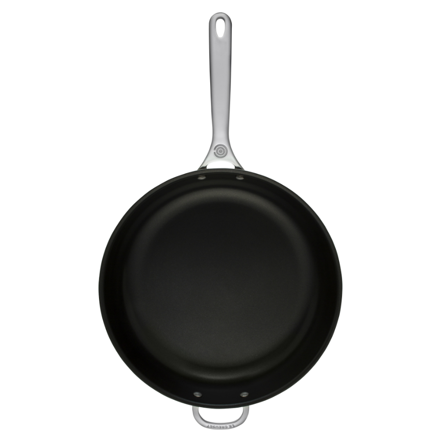 Сковорода Le Creuset с дополнительной ручкой, нержавеющая сталь, антипригарное покрытие, Ø20 см, сер 96600228000000 - Вид №3