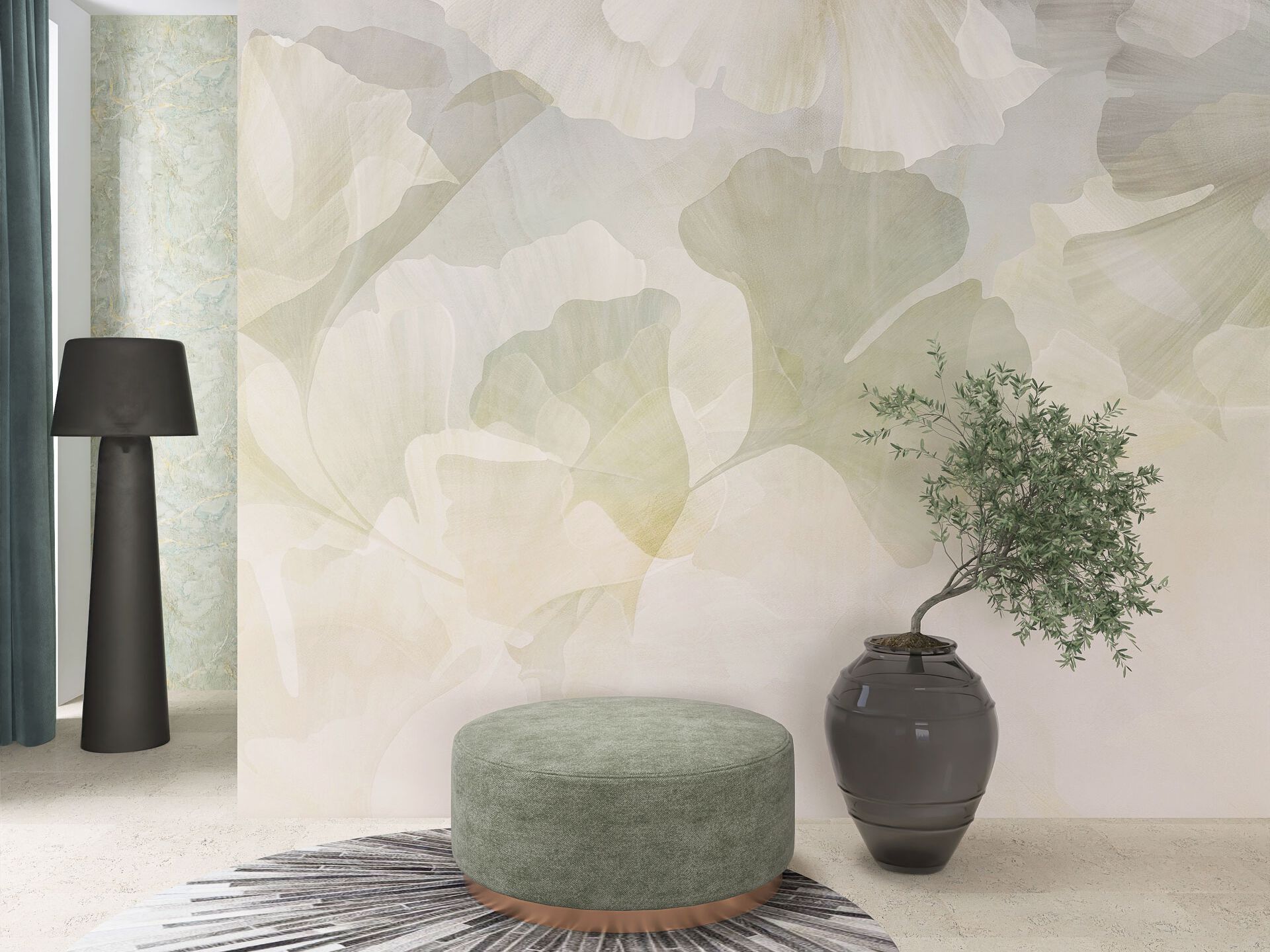 Обои с цветочным узором Rimura 2024 ARCH-00094051