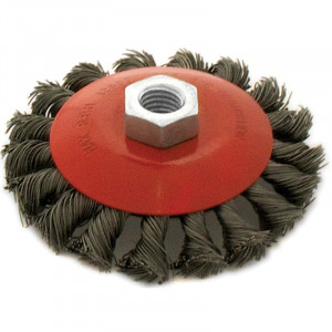 41863 Калибр Щетка для угловой шлифовальной машины Калибр 100 мм/М14 (арт.131715)