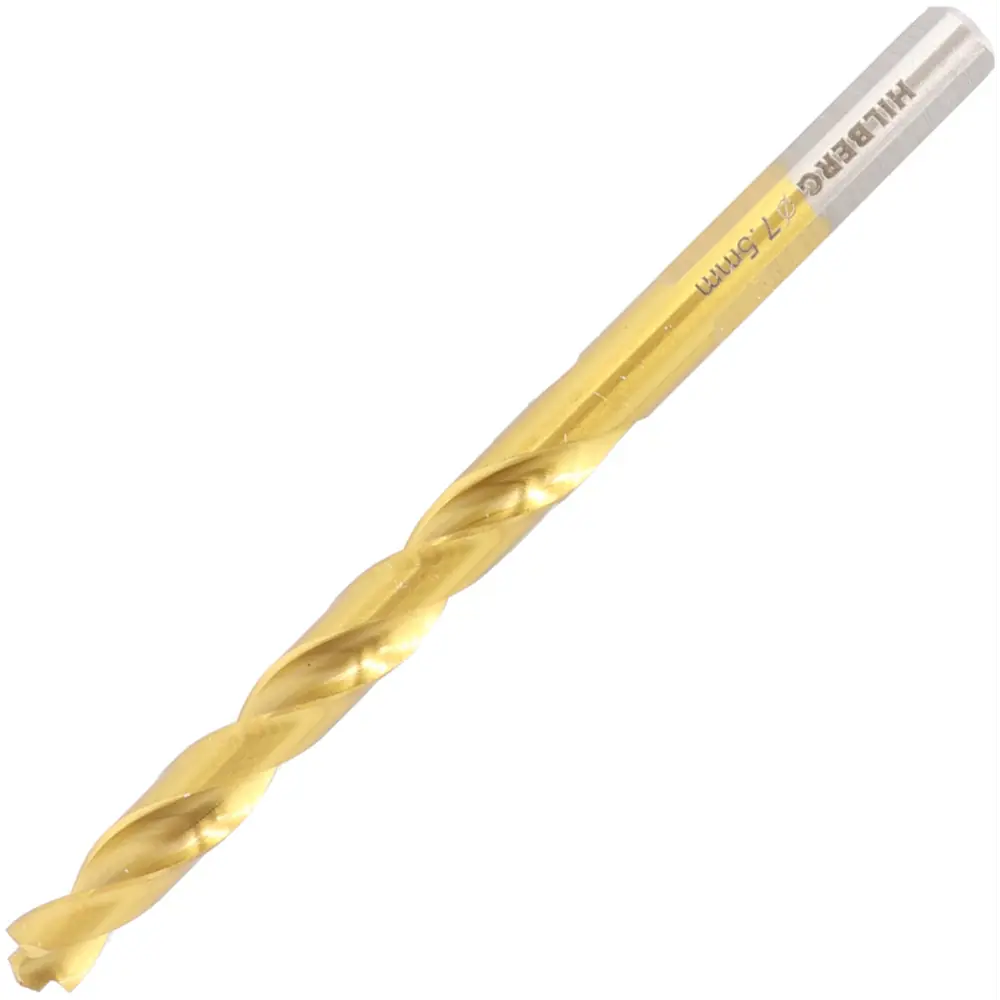 Сверло спиральное по металлу HSS Hilberg CO075 7.5x109 мм 89419118 STLM-1573930