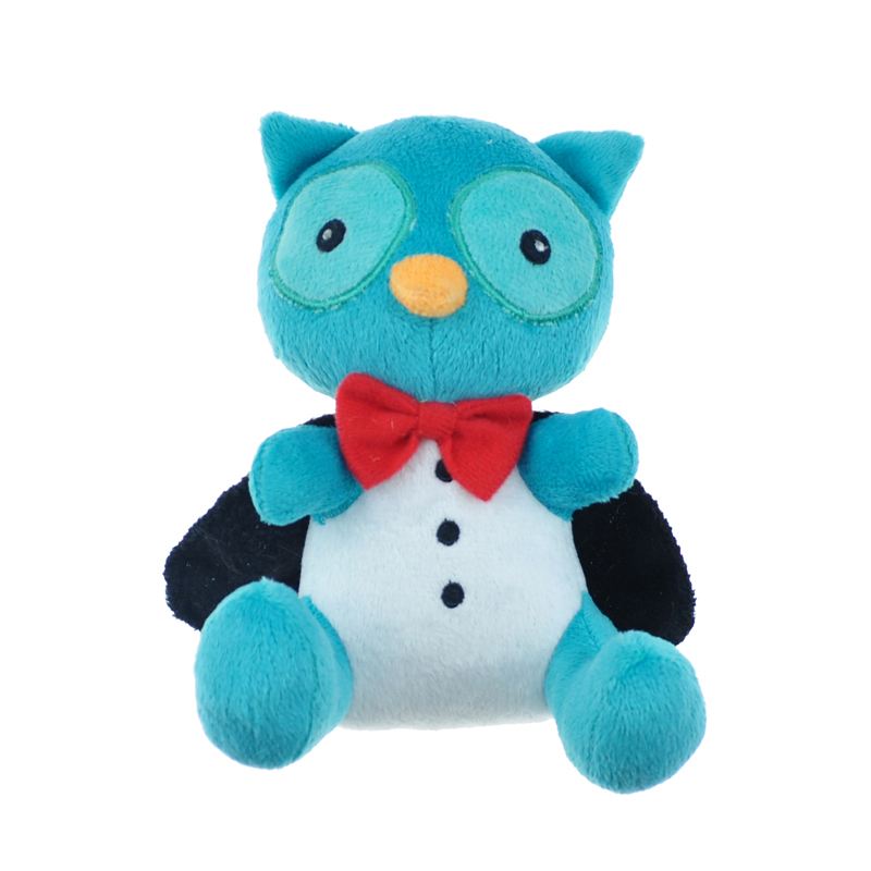 ПР0049431 Игрушка для собак Spooky Сова плюш с пищалкой 17 см CHOMPER 