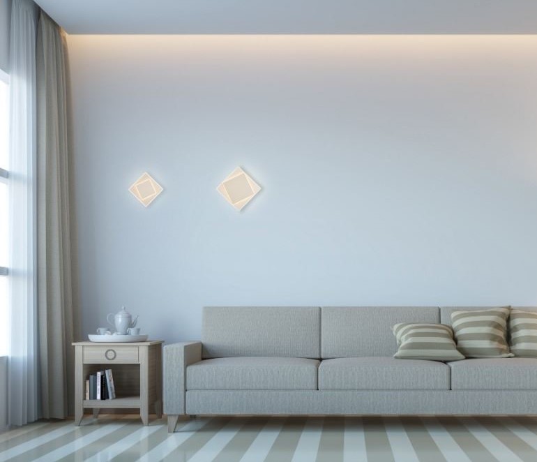 084293 Настенный светильник 18W черный Mantra Dakla  - Вид №3