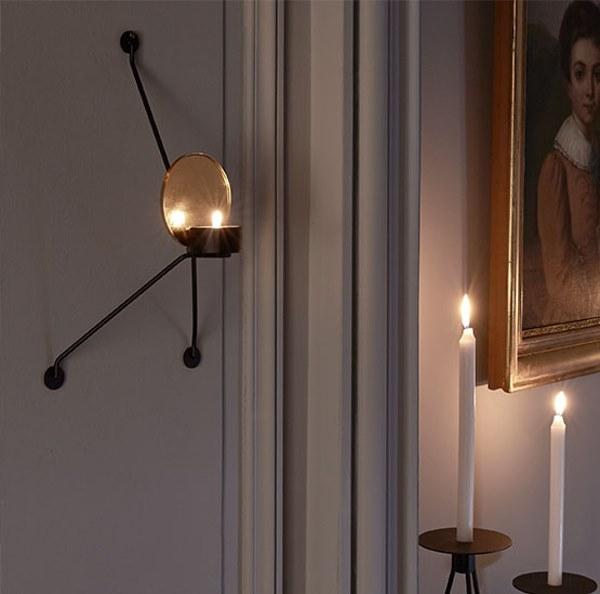 RADAR INTERIOR Настенный металлический подсвечник sun-id-1488067 - Вид №3