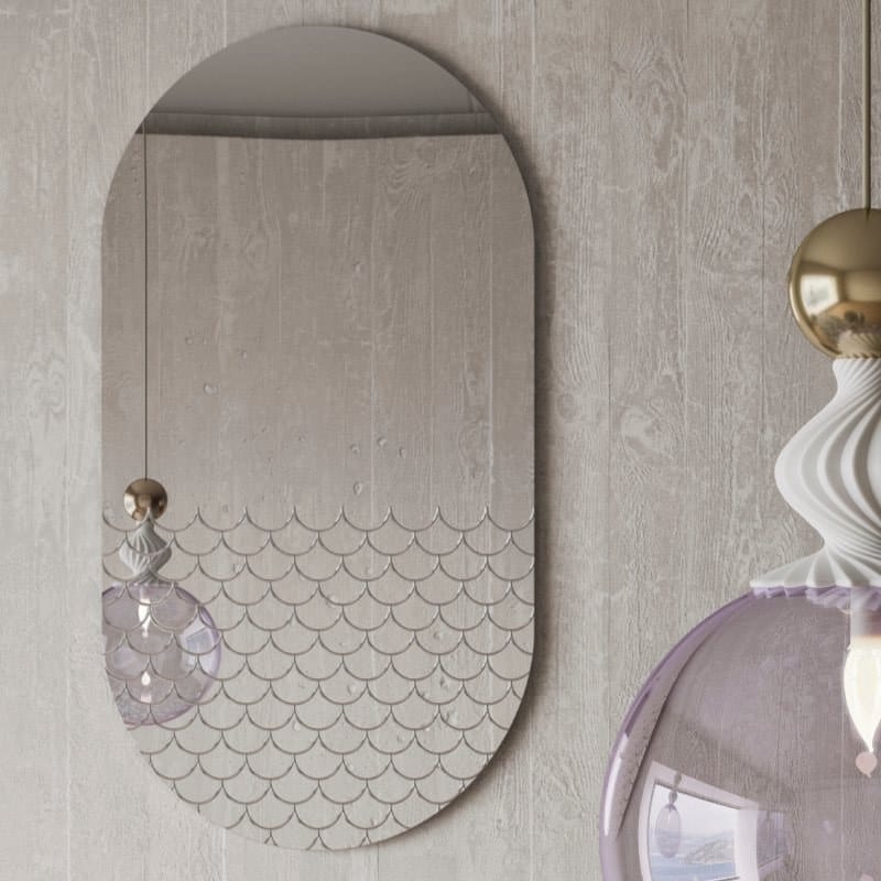 Овальное настенное зеркало Natuzzi Italia Deep ARCH-00055707 - Вид №1