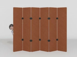 IMPACT ACOUSTIC® Отдельностоящая звукопоглощающая перегородка из пластика  742.24.90.000.00