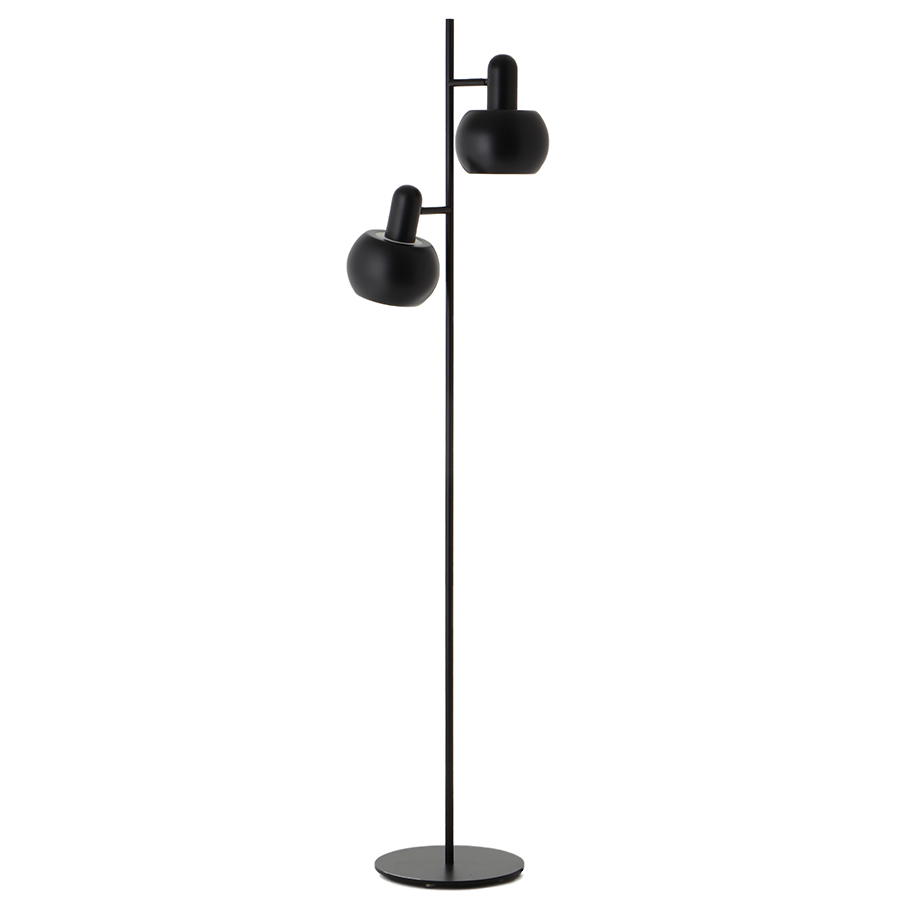 118457 Лампа напольная bf 20 double, 140хD15 см, черная матовая Frandsen 