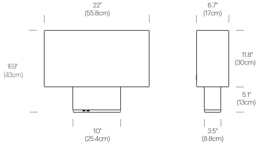 Деревянная светодиодная прикроватная лампа Pablo Designs Belmont ARCH-00053007 - Вид №4