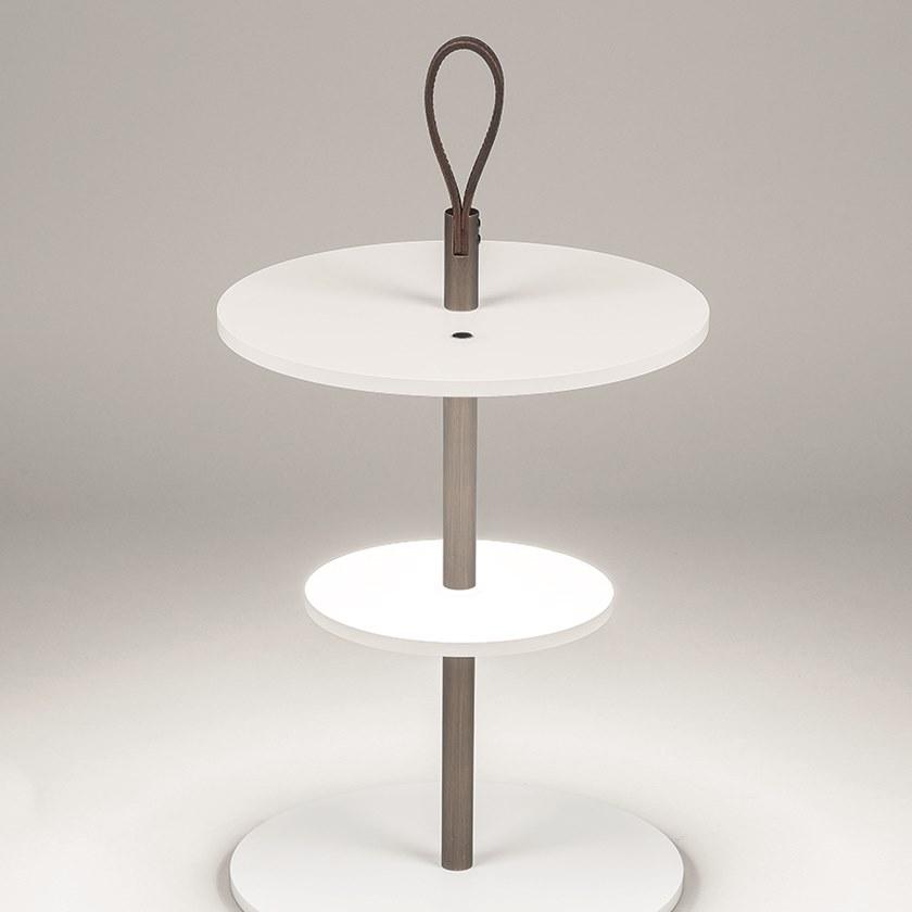 Firmamento Milano Яркий круглый алюминиевый журнальный столик Servoluce sun-id-1469751 - Вид №1