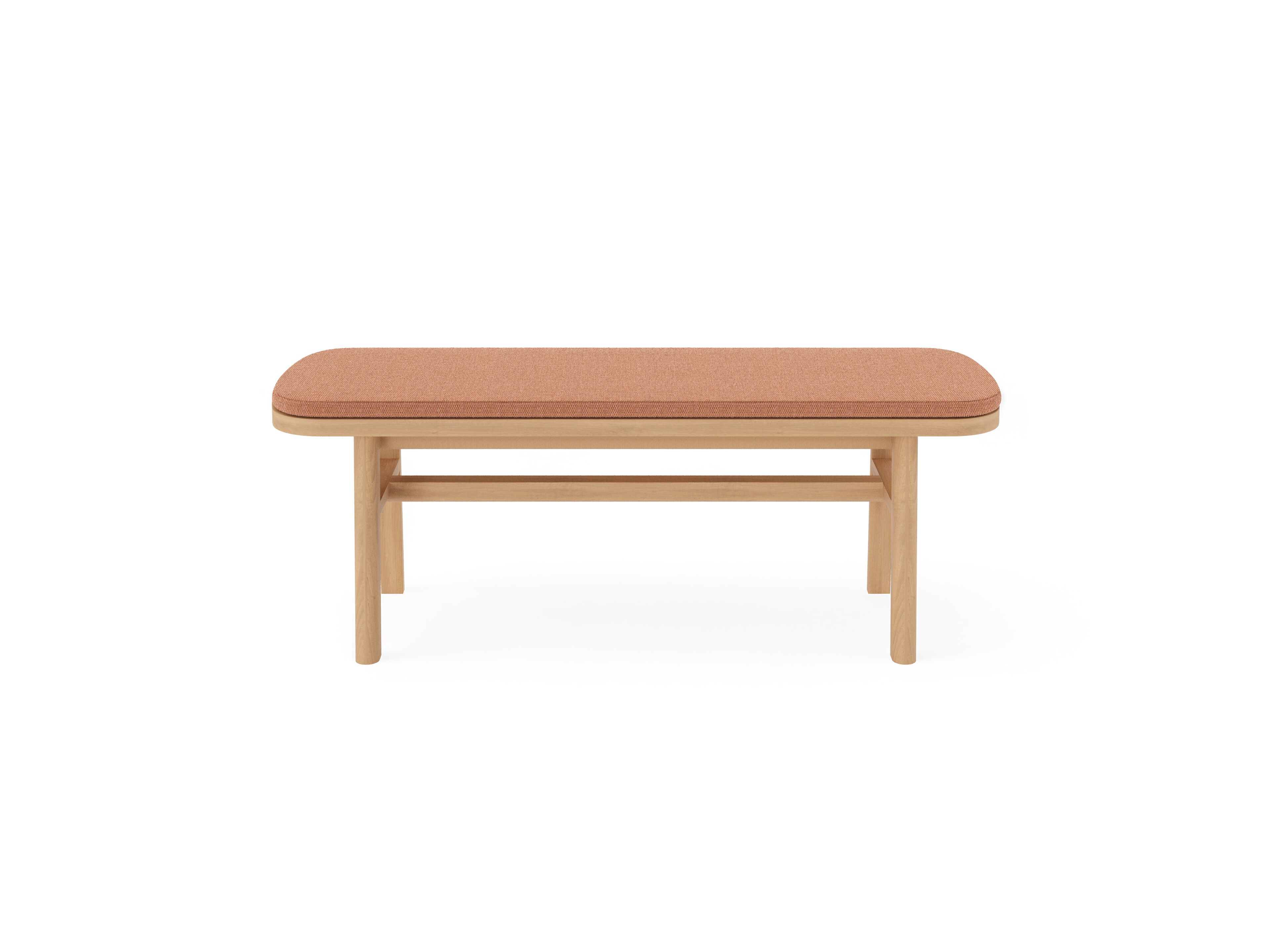 Садовая скамейка из тикового дерева с подушками Sunbrella FJAKA Oaza ARCH-00120273 - Вид №2