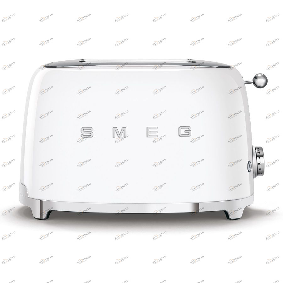 Тостер Smeg на 2 ломтика, белый TSF01WHEU