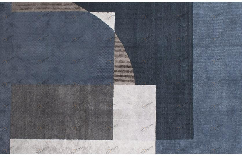 BAXTER Прямоугольный коврик ручной работы sun-id-1350393