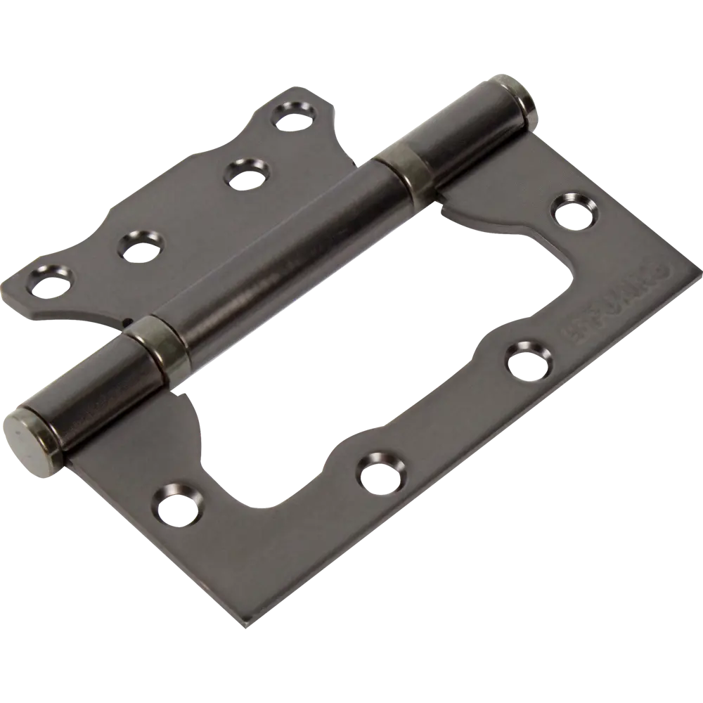FUARO Петля накладная графит для деревянных дверей 100×75 мм 82105961 Home STLM-0019056