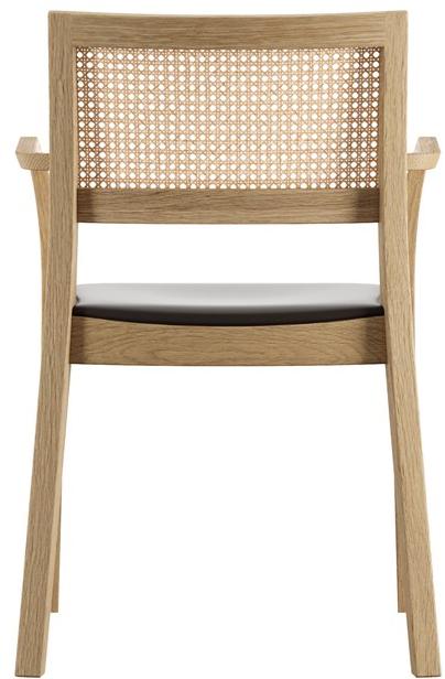 horgenglarus Штабелируемый стул из массива дерева с подлокотниками  6-596a  - Вид №3