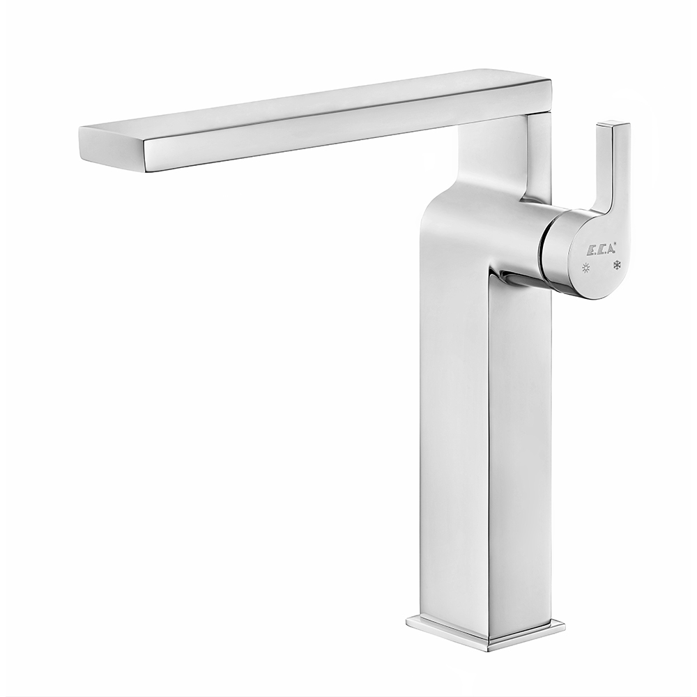 102188057h  Смеситель для раковины Icon High Type - с приводом Eca 