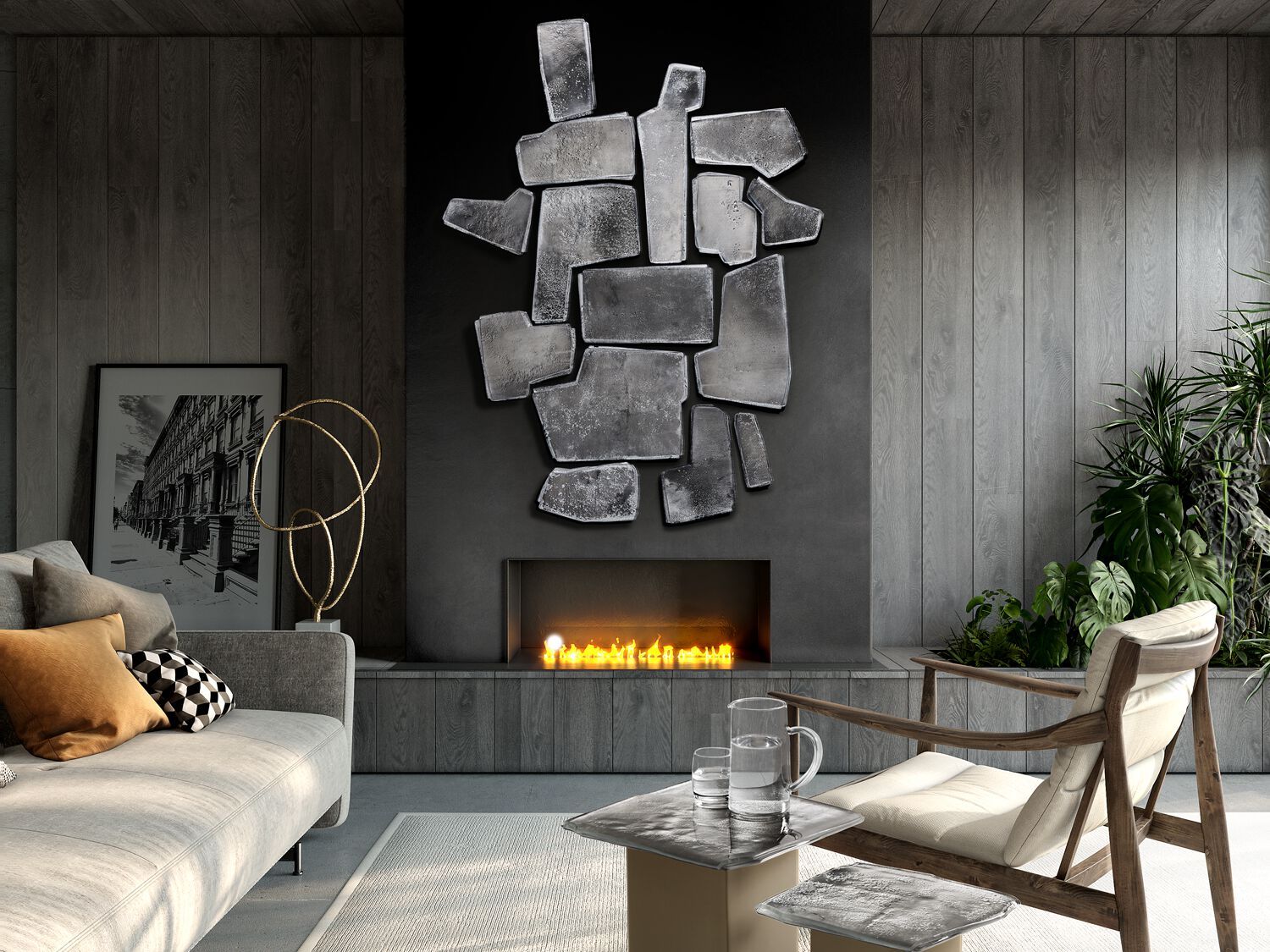 Декоративный предмет стеклянной стены ARTE VENEZIANA Melt ARCH-00022400 - Вид №4