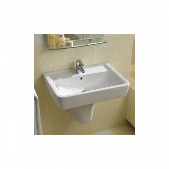 222255000 Подвесная раковина настенная прямоугольная Keramag  - Вид №2