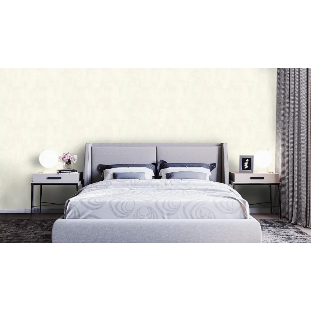 Обои флизелиновые Vog Collection Каллиграфия бежевые 1.06 м 90124-12 STLM-2101627 - Вид №2