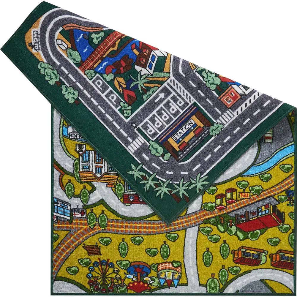 Ковер нейлон двусторонний  132890/128368 100х150 см CTIM STLM-2028186 - Вид №9