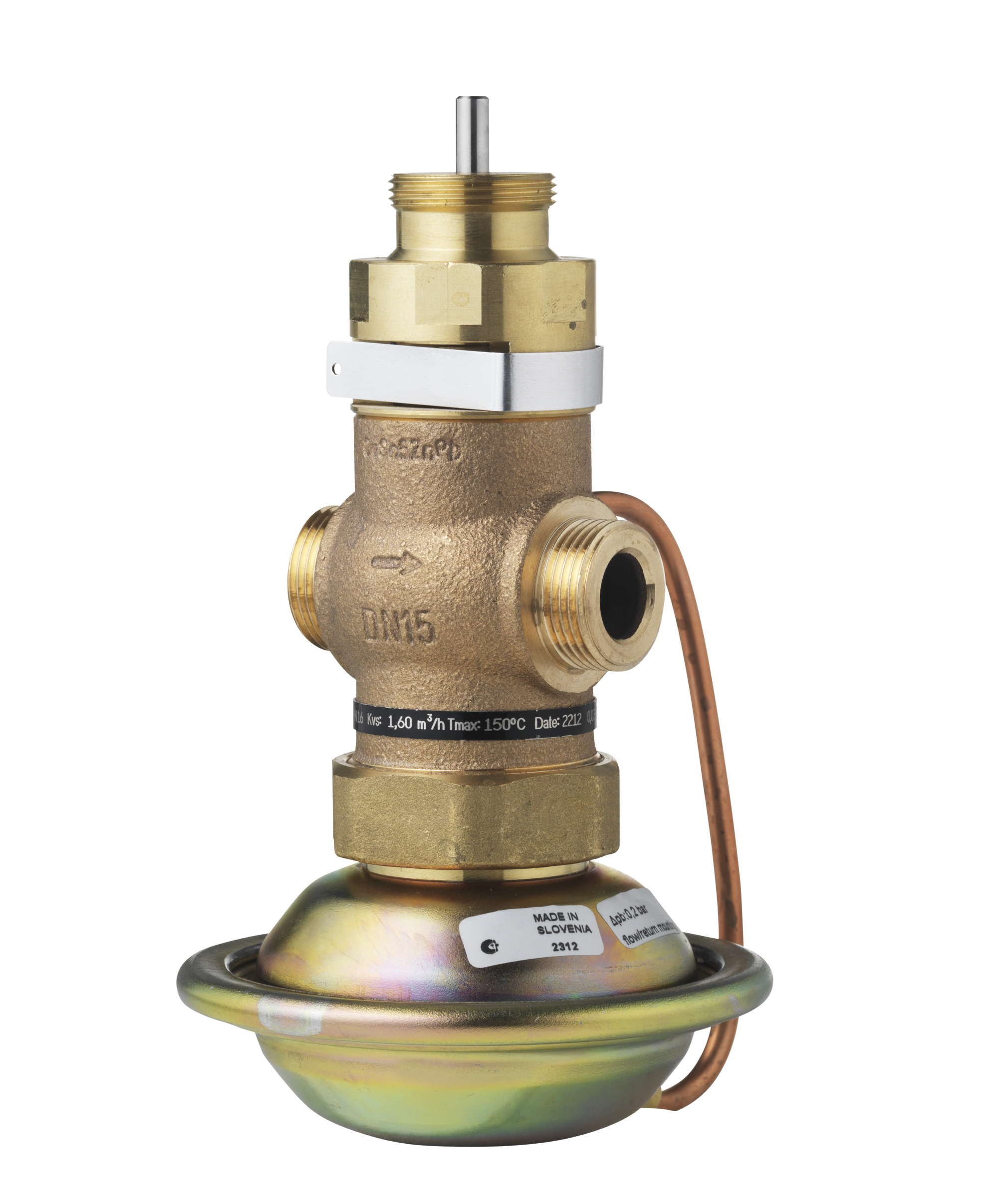 Danfoss Клапан регулирующий комбинированный AVQM с наружной резьбой или фланцевый Комб. р-рAVQM PN25 15/4//0,2/резьб. 003H6750  - Вид №7