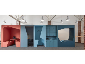 Одноместный акустическая офисная кабина