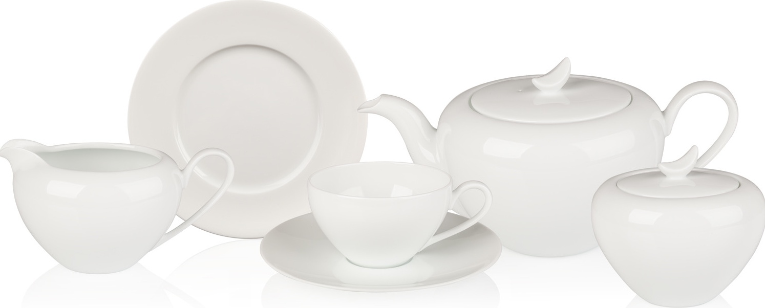 10618193 Noritake Сервиз чайный Noritake "Грандир" 6/21 Фарфор 