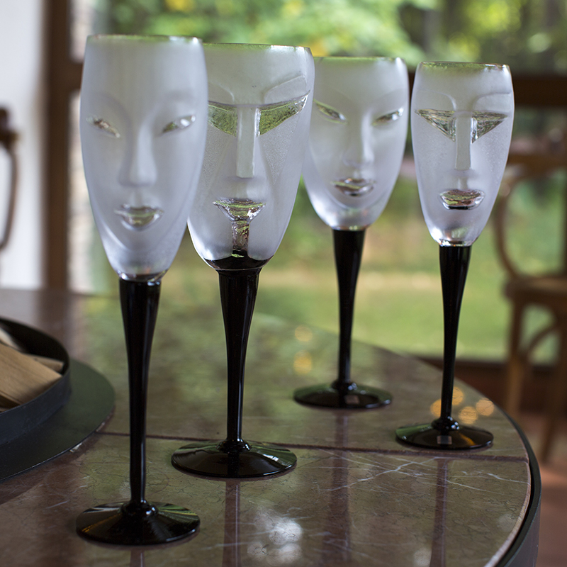 42034 Бокал из прозрачного хрусталя "Электра", Объём 230 мл., Высота – 250 мм. Maleras  - Вид №1