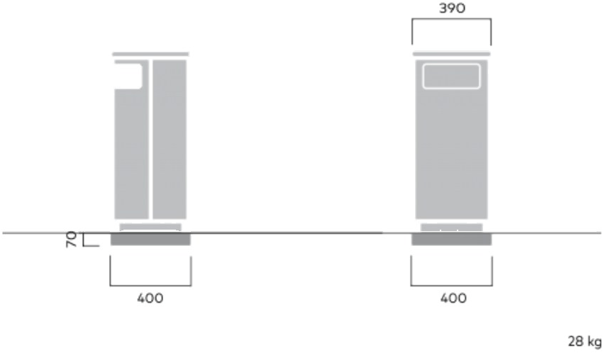 VESTRE Урна для мусора с крышкой City sun-id-1465257 - Вид №13