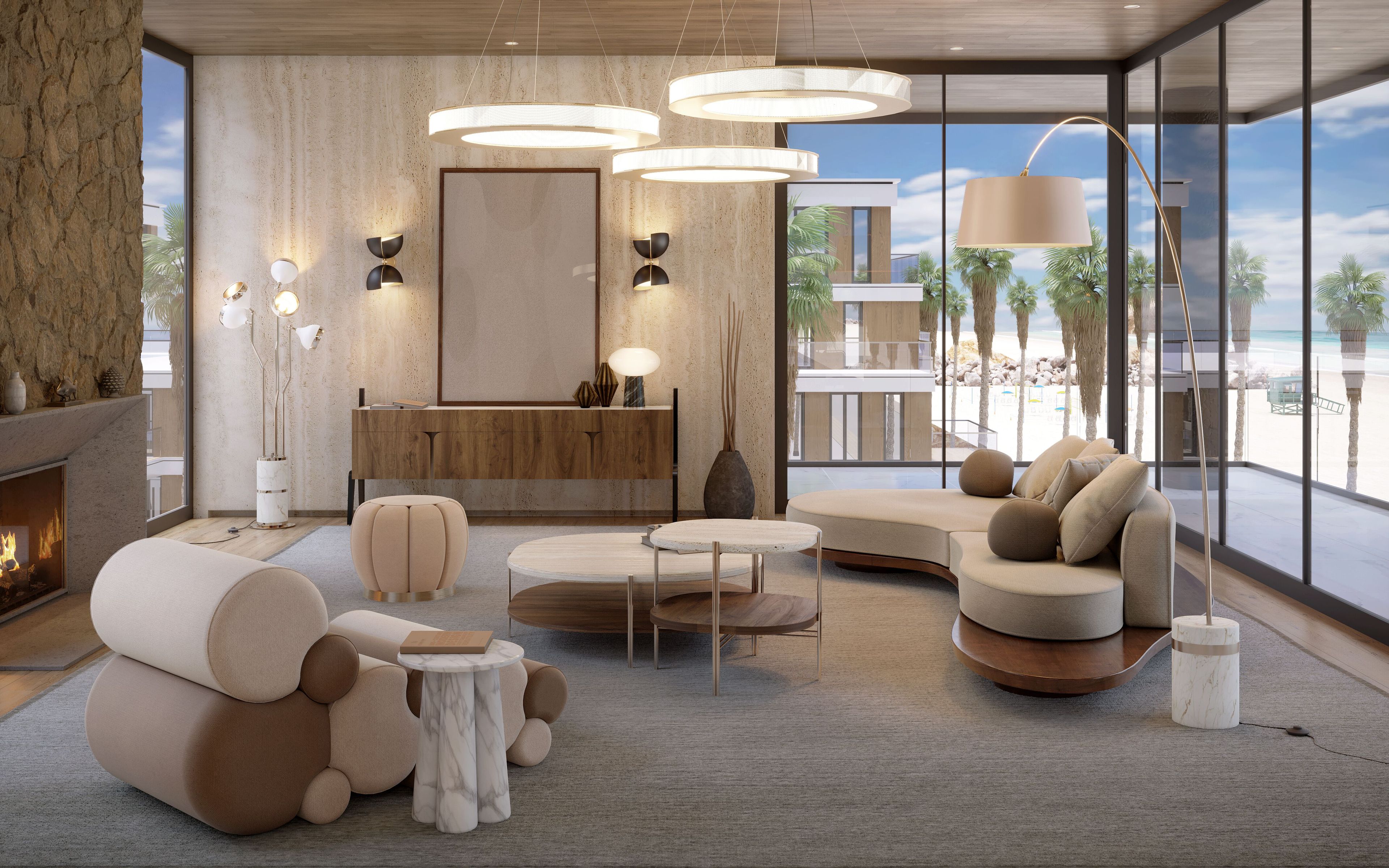 Тканевое кресло Essential Home AKIRA ARCH-00142246 - Вид №5