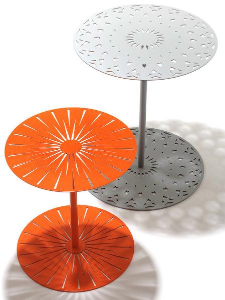 Nola Industrier Круглый журнальный столик из стали Cake/sun/dot sun-id-1417872 - Вид №4