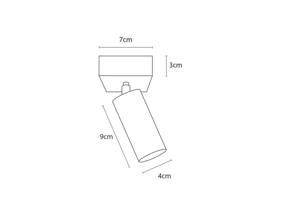 Регулируемый потолочный латунный квадратный прожектор Authentage Lighting Lit ARCH-00035500 - Вид №2
