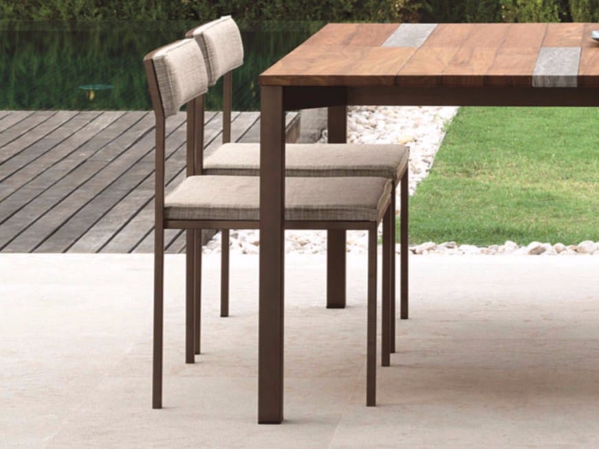 Штабелируемый садовый стул из нержавеющей стали Talenti Casilda ARCH-00057756 - Вид №4