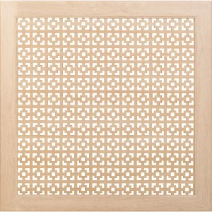 Экран радиатора Дамаско 60x60 см МДФ цвет дуб сонома