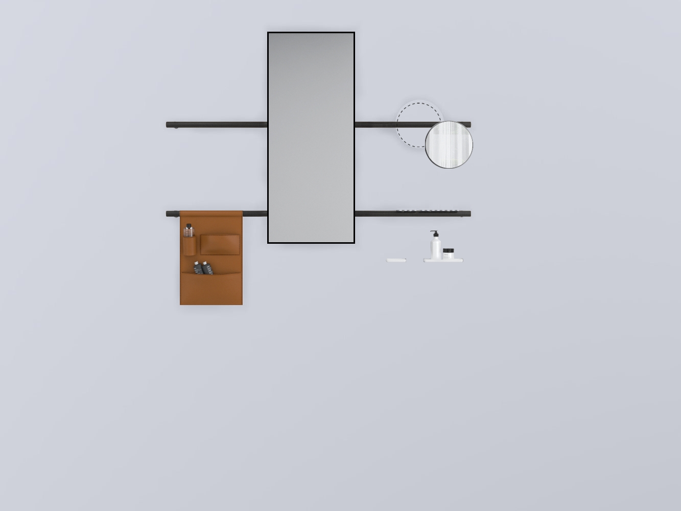 SWSTRE-RO+SWSPR-NM+SWSPI-CM+SWM10-BI+SWM20-BI+SWSCR-NA . прямоугольный дерево cielo Siwa Ceramica Cielo