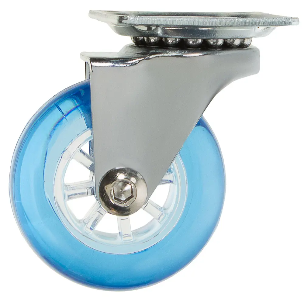 Колесо LTCP-50BL, 50 мм поворотное без тормоза LARVIJ STLM-2039118 - Вид №1