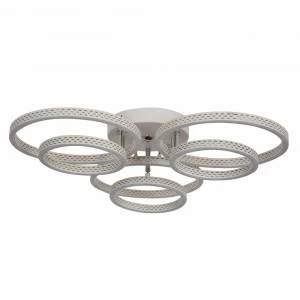 Потолочный светодиодный светильник De Markt Аурих 496019006 DE MARKT ДИЗАЙНЕРСКИЕ, АУРИХ 277001 Белый