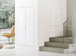 Распашная дверь из лакированной проволоки