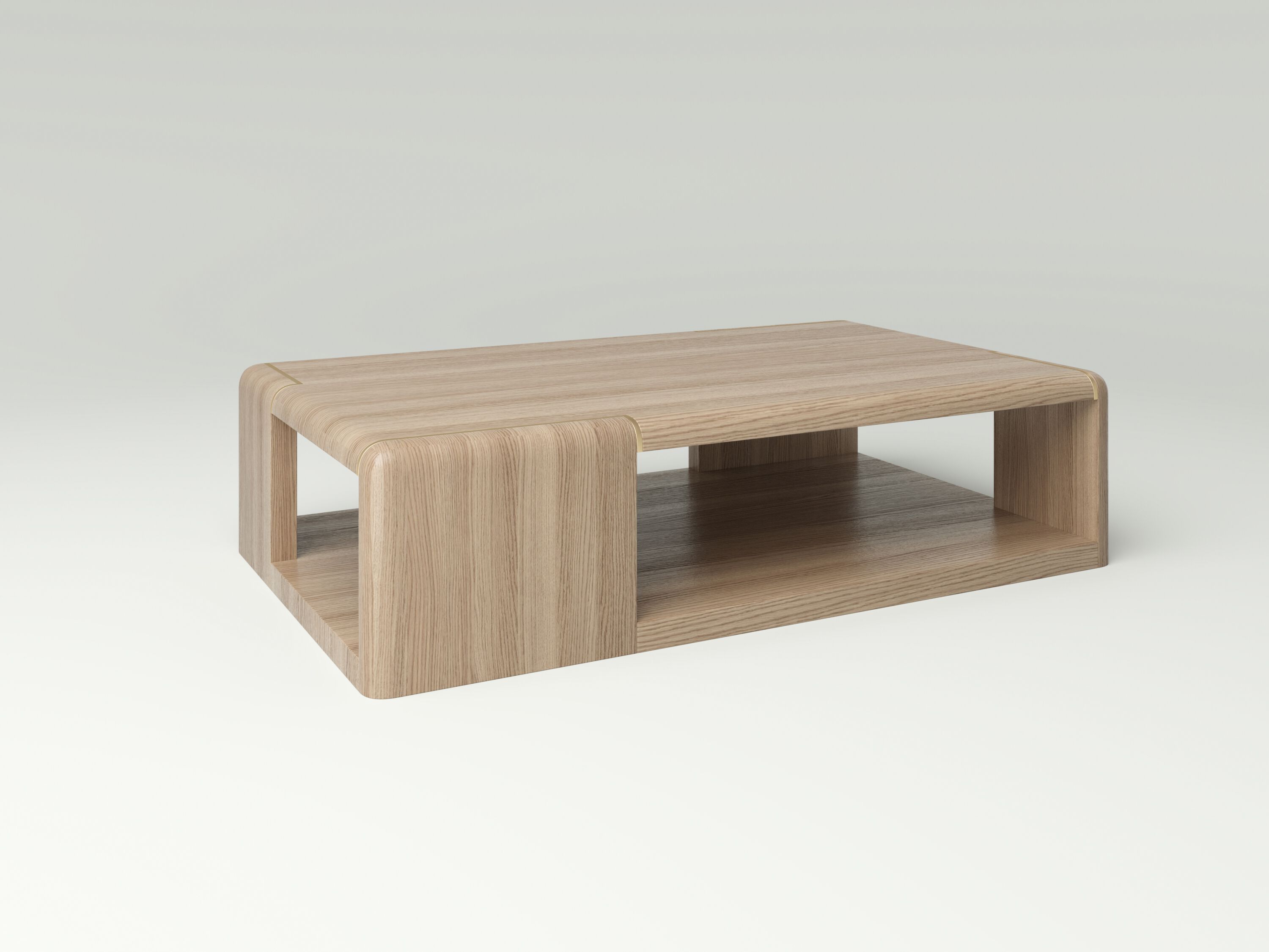 Прямоугольный журнальный столик из дуба NITZAN HOME FELIX ARCH-00018129 - Вид №1