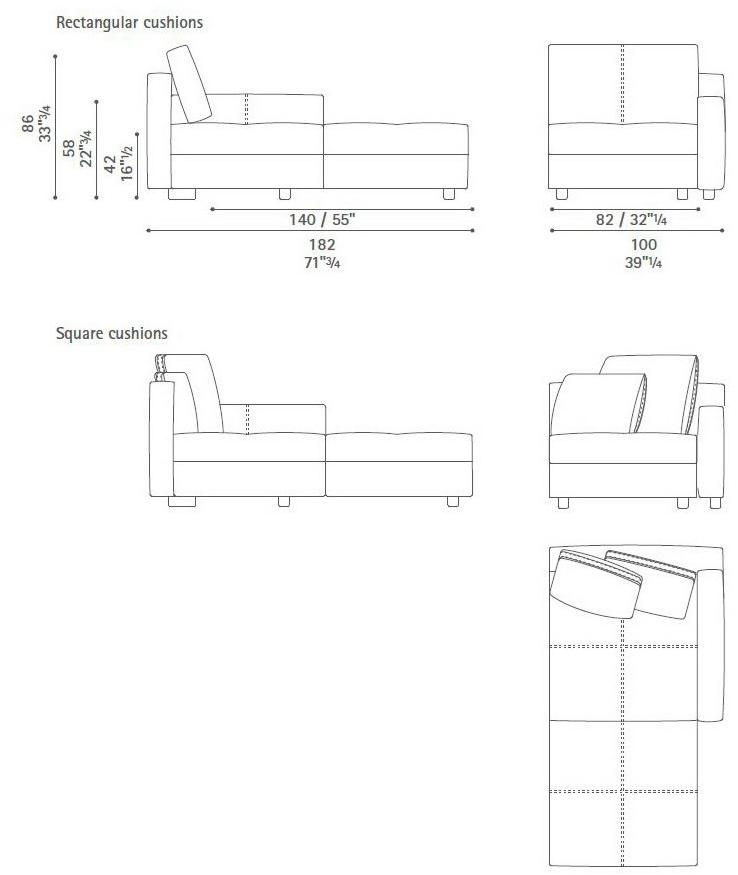 Poltrona Frau Модульный диван La collezione - divani e poltrone sun-id-1459157 - Вид №17