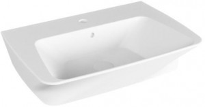 HELP06343T0M Подвесная раковина настенная прямоугольная Azzurra Ceramica Hera белая