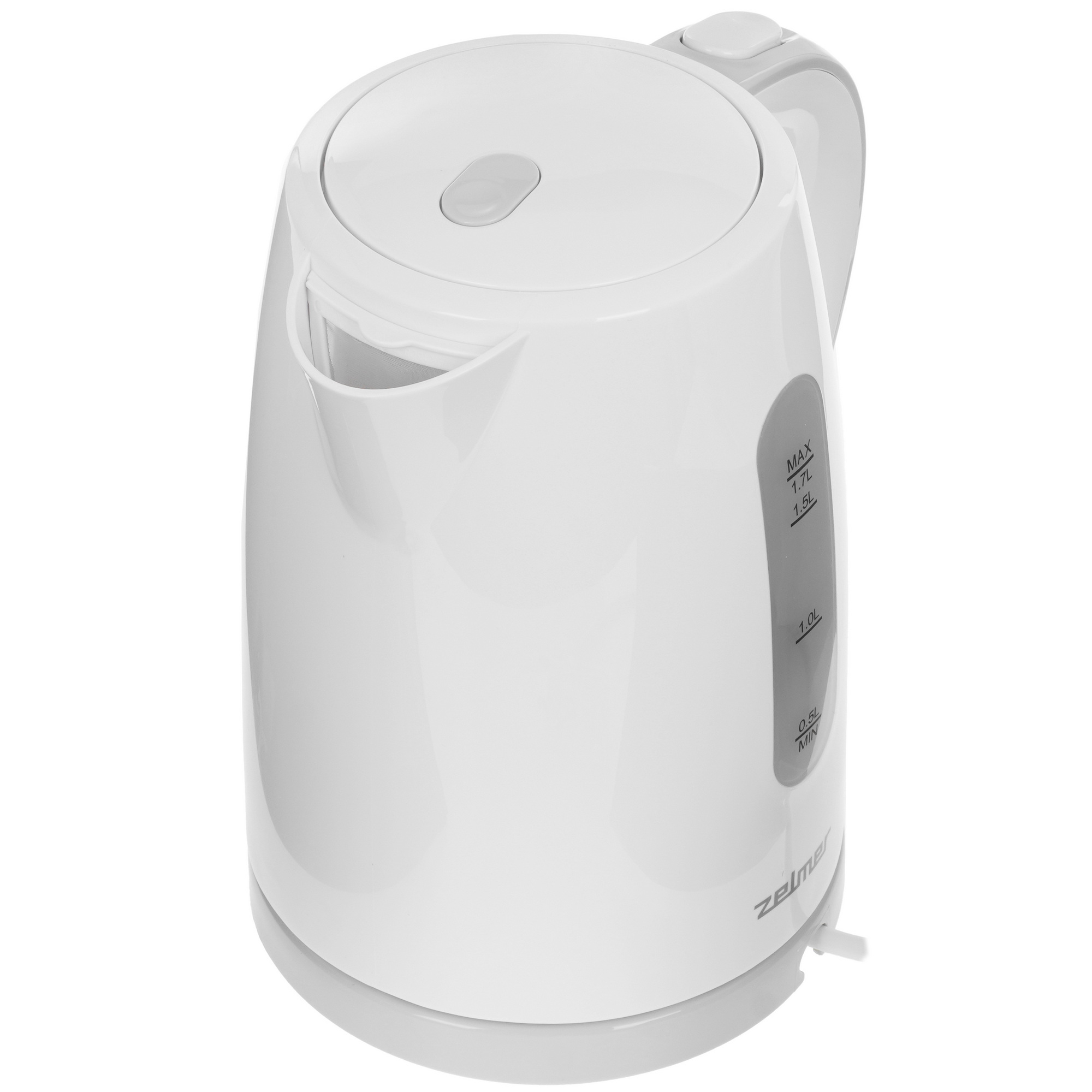 8196431 Электрочайник Zelmer ZCK7616S белый STDN-0102847 - Вид №2