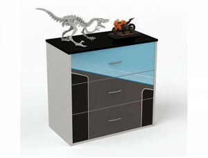 Комод ABC-KING Pilot серый каркас