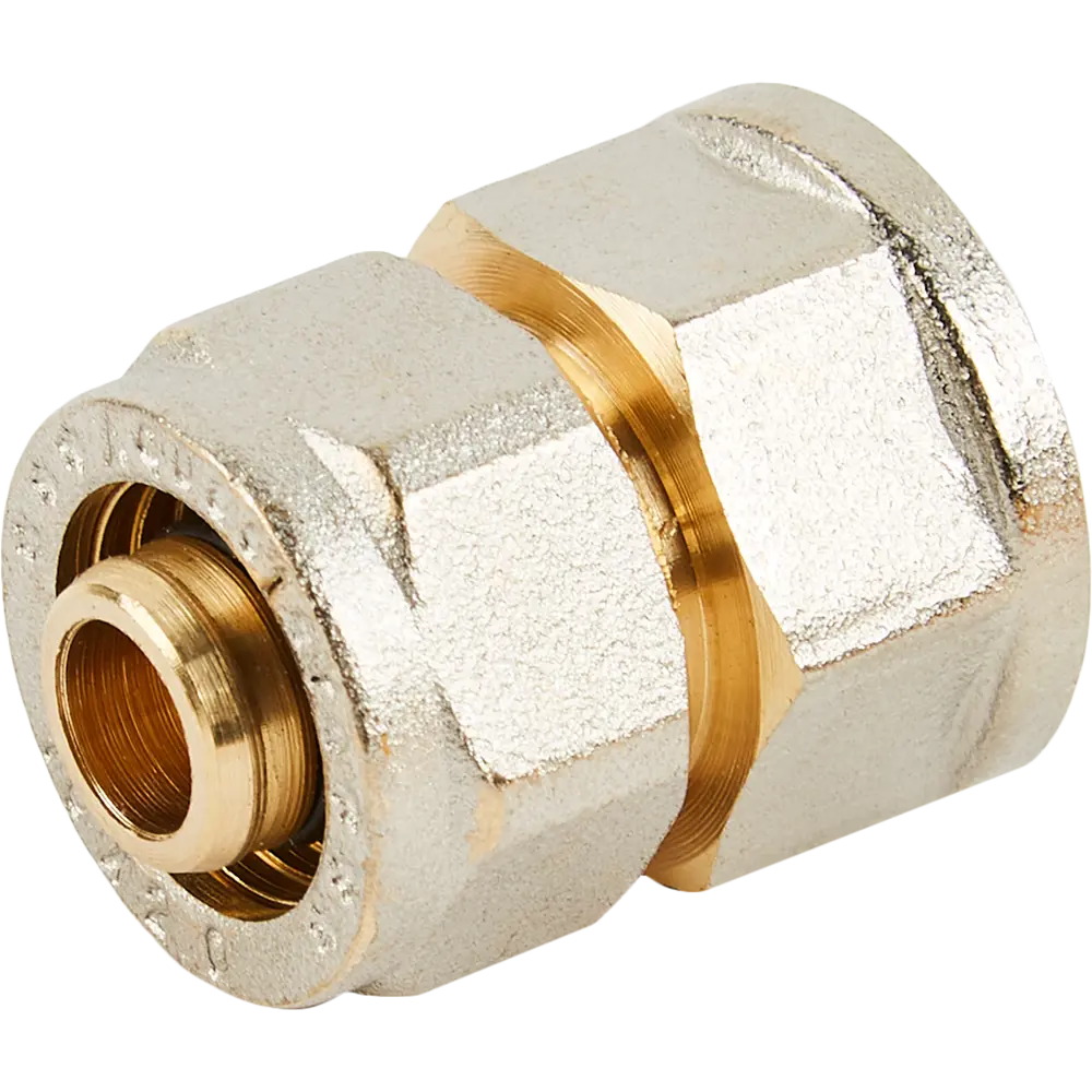 Переходник Aquasfera 1/2"x16 мм ВР никелированная латунь 027-8714 STLM-2173544