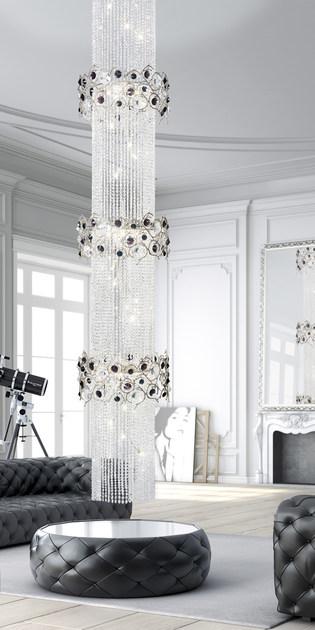 Serip Галогенный подвесной светильник с кристаллами Diamond Ct3308/36 - Вид №1