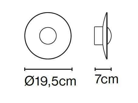 Алюминиевый светодиодный потолочный светильник Marset Имбирь ARCH-00121584 - Вид №10