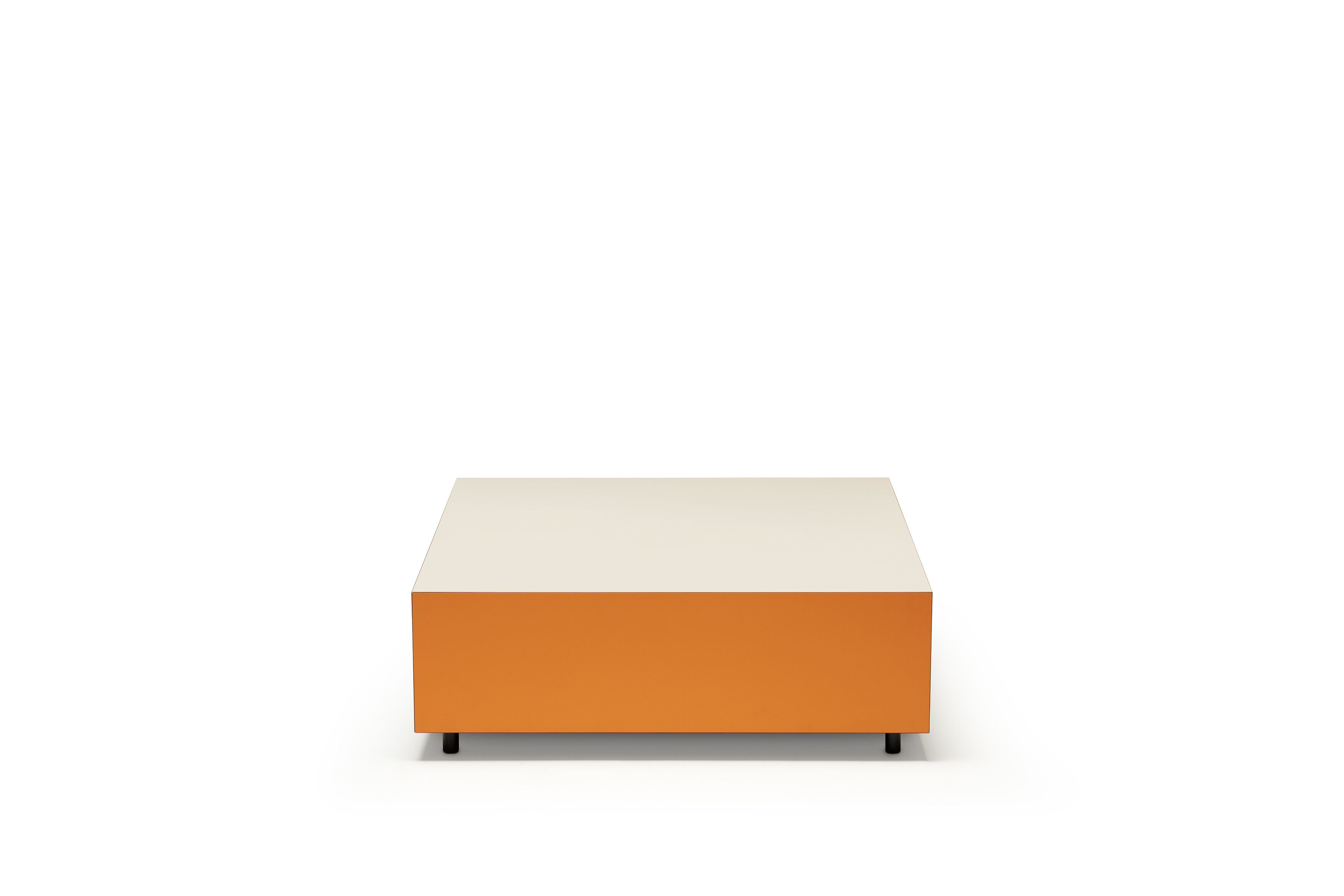 Низкий квадратный журнальный столик из фанеры Established&Sons Bloc ARCH-00108463 - Вид №23