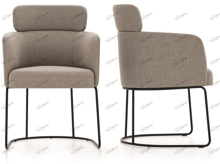 Ditre Italia Стул с обивкой и подлокотниками Claire sun-id-1502219