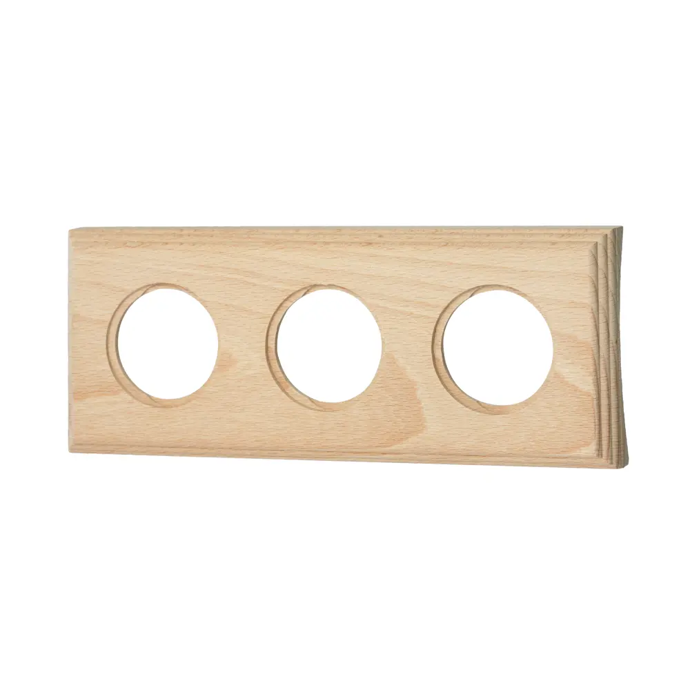 Рамка для розеток и выключателей Electraline 3 поста 260 мм цвет бежевый BF-17 STLM-2001338