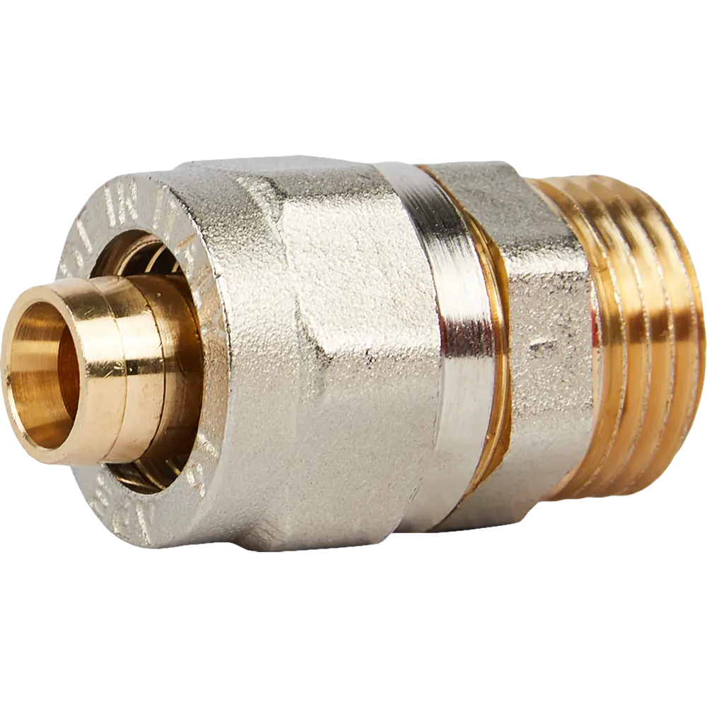 Переходник обжимной Stout 1/2"x16 мм для водопровода 82306064 STLM-0024305 - Вид №2