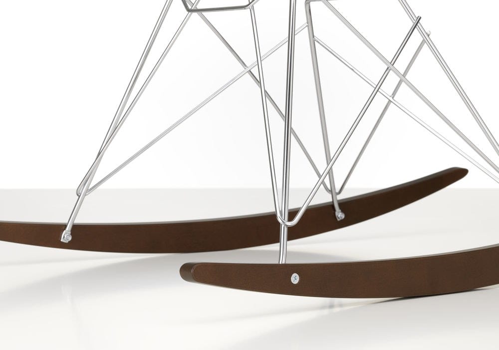 Мягкое тканевое кресло-качалка с подлокотниками VITRA Eames Plastic Chair ARCH-00023828 - Вид №14